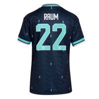 Tyskland David Raum #22 Bortatröja Kvinnor VM 2026 Korta ärmar
